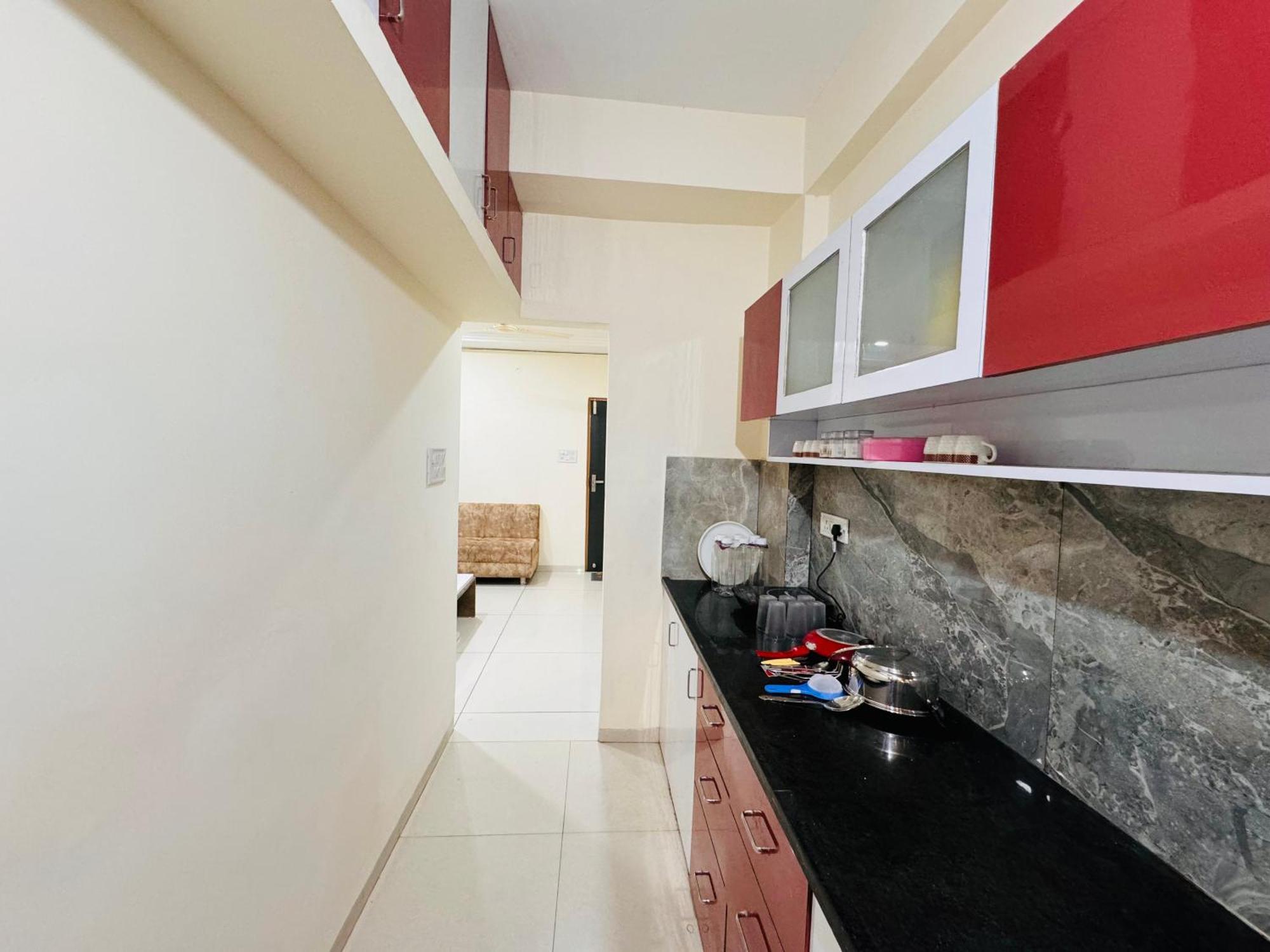 Home Escape 1Bhk Apartment Near Bombay Hospital Indore Luaran gambar